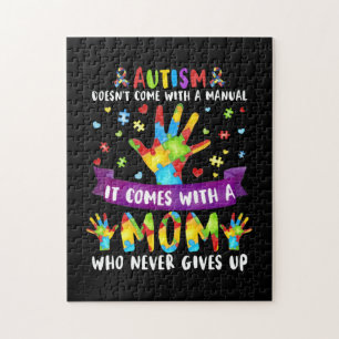 Quebra-cabeça Autism Mom Doesn't Come With A Manual Women Autism