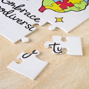Quebra-cabeça Autismo Sensibilização Adotar Diversidade Neuro In