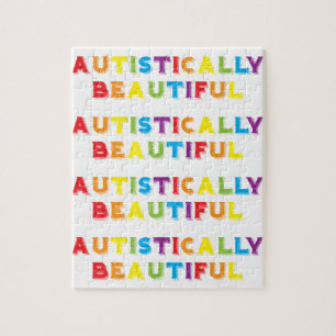 Quebra-cabeça Autistically Beautiful
