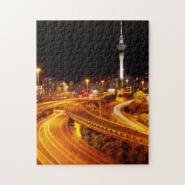 Quebra-cabeça Autoestrada para Auckland (Vertical)