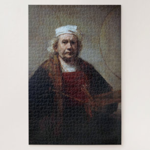 Quebra-cabeça Autorretrato com dois círculos, Rembrandt