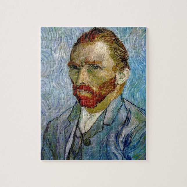 Quebra-cabeça autorretrato de Van Gogh (Vertical)