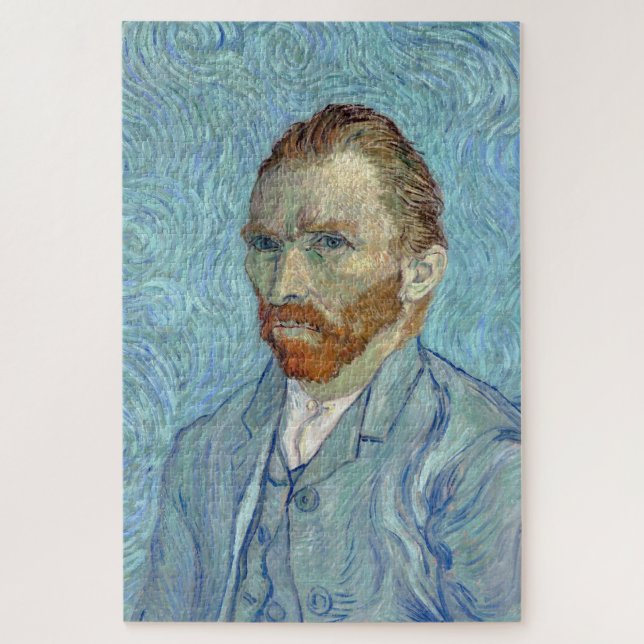 Quebra-cabeça Autorretrato, Vincent van Gogh (Vertical)