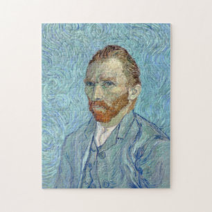 Quebra-cabeça Autorretrato, Vincent van Gogh, 1889