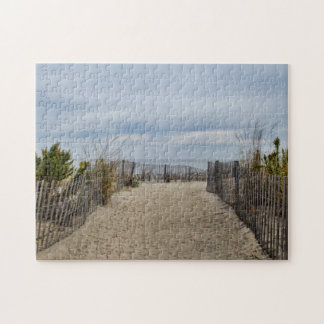 Quebra-cabeça Autumn at the Beach Puzzle