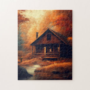 Quebra-cabeça Autumn/Fall/Halloween/pintura russa