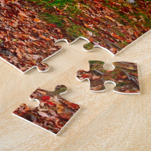 Quebra-cabeça Autumn Woods New Hampshire Motivation Cote