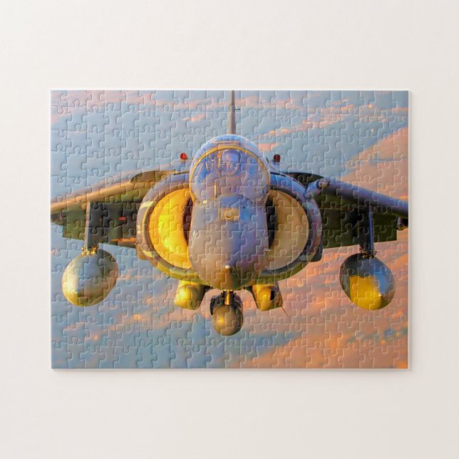 Quebra-cabeça AV-8B HARRIER II (11x14 POLEGADAS) (Horizontal)