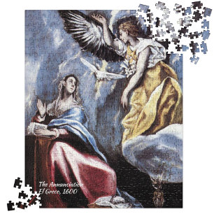 Quebra-cabeça Avanço da Anunciação Renascentista Art El Greco