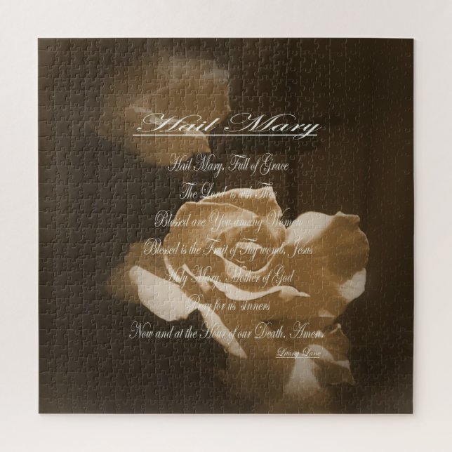 Quebra-cabeça Ave Mary Prayer (Vertical)