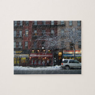 Quebra-cabeça Avenida Columbus Upper West Side New York Snow NYC