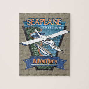 Quebra-cabeça Aventura da Seaplane Aviation