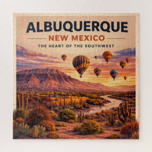 Quebra-cabeça Aventura de Balão no Sudoeste em Albuquerque