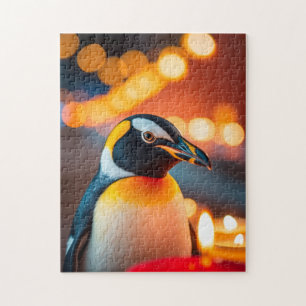 Quebra-cabeça Aventura de Puzzle de Pinguim