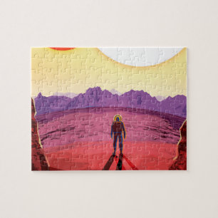 Quebra-cabeça Aventura do Planeta de Destino do Kepler Space Via