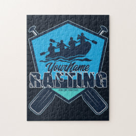 Quebra-cabeça Aventura Personalizada Rafting Whitewater River