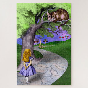 Quebra-cabeça Aventuras de Alice no País das Maravilhas