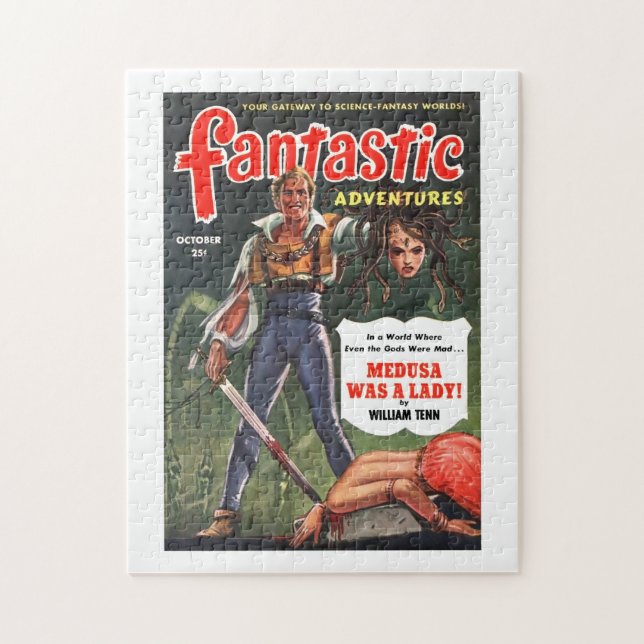 Quebra-cabeça Aventuras Fantásticas (Out, 1951) (Vertical)