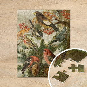 Quebra-cabeça Aves da América do Norte Gustav Mü tzel
