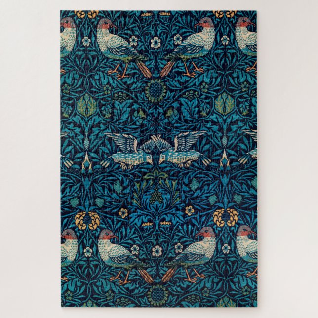 Quebra-cabeça Aves de William Morris (1834-1896) (Vertical)