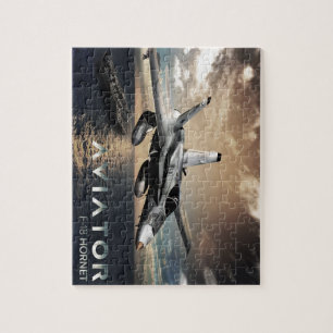 Quebra-cabeça Avião de combate do zangão F-18