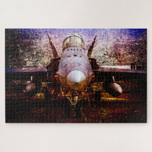 Quebra-cabeça Avião de Combatente Militar