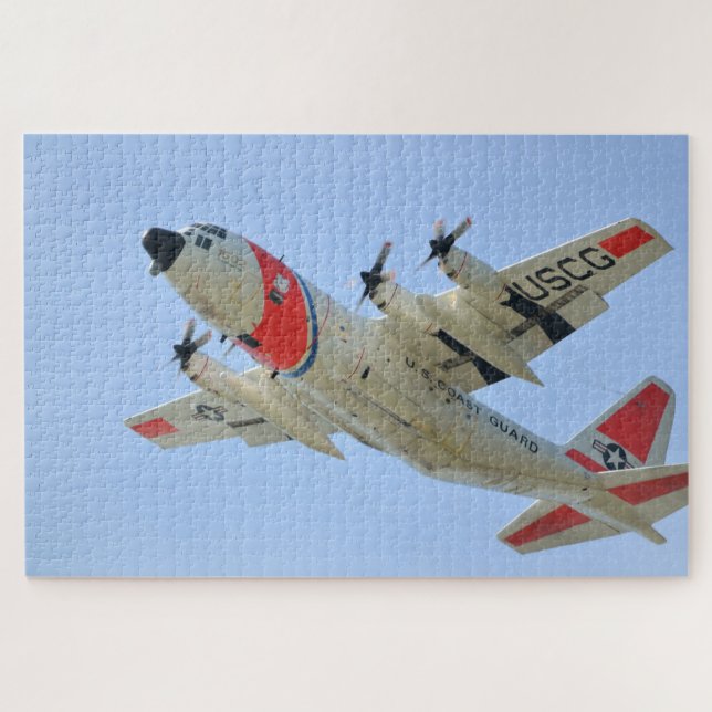 Quebra-cabeça Avião de Guarda costeira em voo (Horizontal)