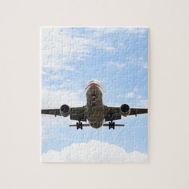 Quebra-cabeça Avião de Passageiros (Vertical)