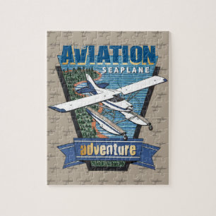 Quebra-cabeça Aviation Seaplane Adventure