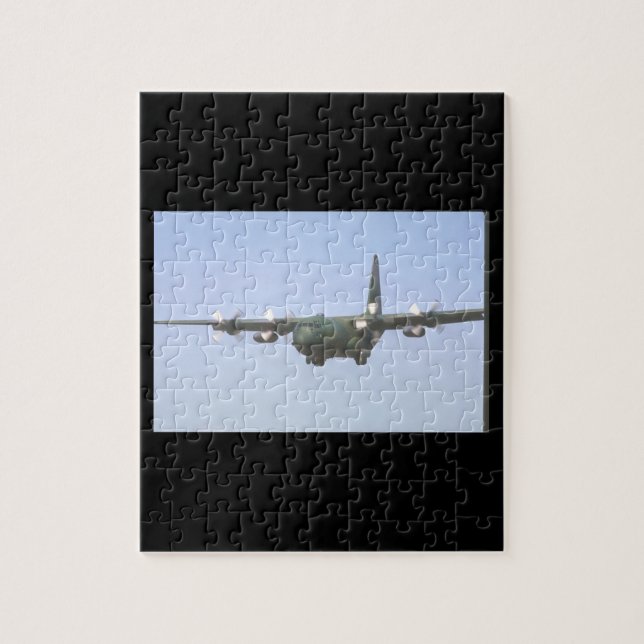 Quebra-cabeça Aviões de C-130 Hercules Transport_Military (Vertical)