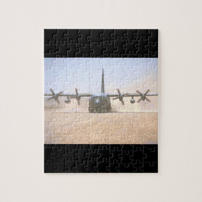 Quebra-cabeça Aviões de C-130 Hercules Transport_Military (Vertical)