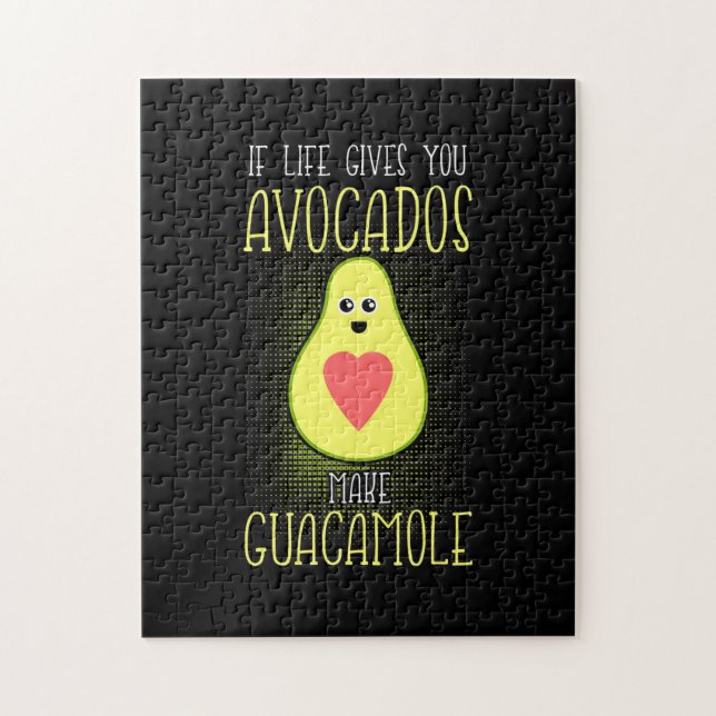 Quebra-cabeça Avocados Make Guacamole (Vertical)