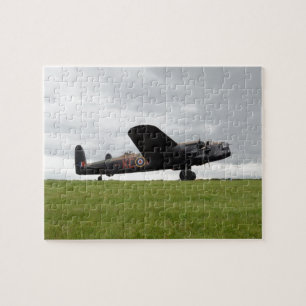 Quebra-cabeça Avro Lancaster No Campo