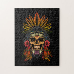 Quebra-cabeça Aztec Warrior