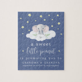 Quebra-cabeça Azul de Gravidez Única