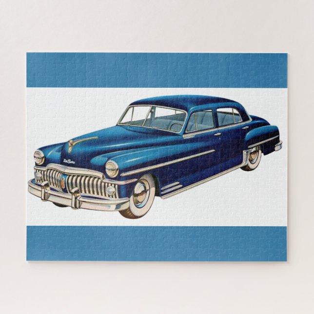 Quebra-cabeça Azul DeSoto 1950 (Horizontal)