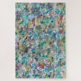 Quebra-cabeça Azul paralelo 20 x 30