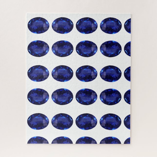 Quebra-cabeça Azul Sapphire (Vertical)