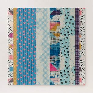 Quebra-cabeça Azulejo de Patchwork (Design de padrões)