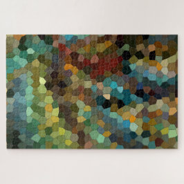 Quebra-cabeça Azulejos Abstrato de cor de mosaicos extremos