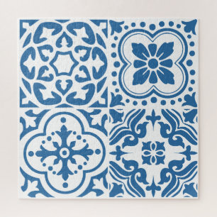 Quebra-cabeça Azulejos azuis portugueses 2