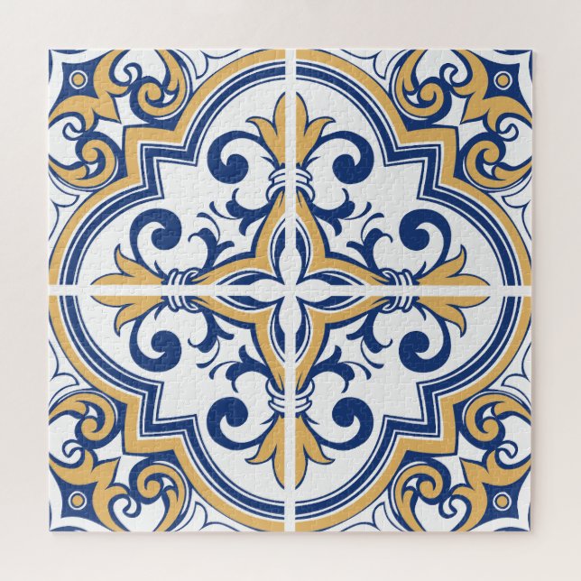 Quebra-cabeça Azulejos em português 1 (Horizontal)