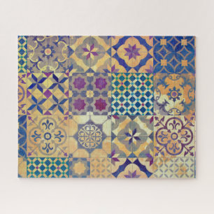 Quebra-cabeça Azulejos tradicionais mediterrâneos & egeus