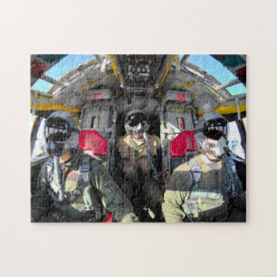 Quebra-cabeça B-52H COCKPIT DE ESTRATOFORTRESS (11x14 POLEGADAS)