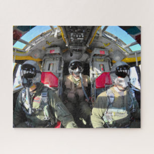 Quebra-cabeça B-52H COCKPIT DE ESTRATOFORTRESS (16x20 POLEGADAS)