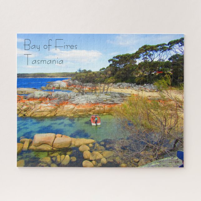 Quebra-cabeça baía de incêndios tasmania (Horizontal)