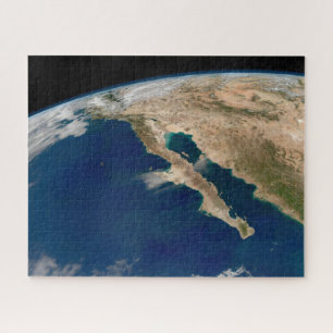 Quebra-cabeça Baixa Califórnia E Costa Do Pacífico Do México.