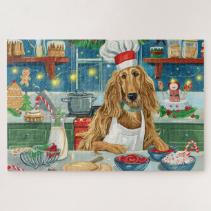 Quebra-cabeça Baking no feriado afegão: Natal festivo