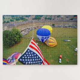 Quebra-cabeça Balão de Ar Quente Fiesta.