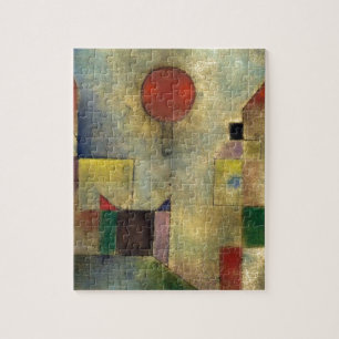 Quebra-cabeça Balão do vermelho de Paul Klee